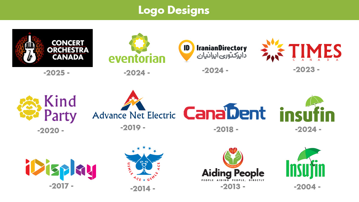 Logo Designs over the years
