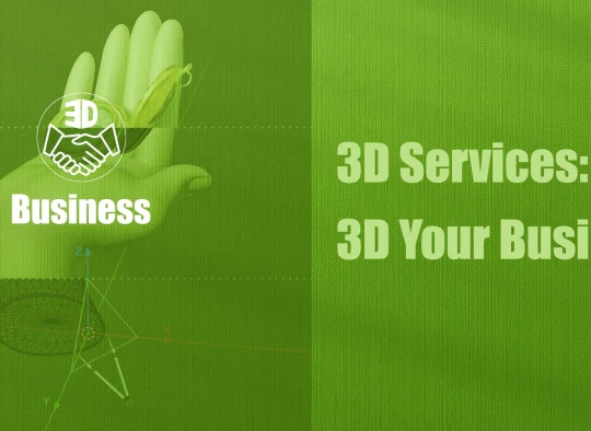 3D Business 3D Services 3D your office brand advertising smart presentation